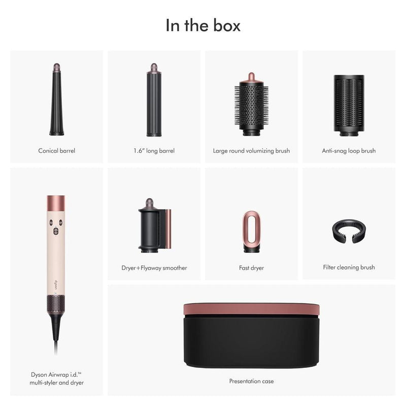 Dyson Airwrap i.d. Multi-Styler: estilizador inteligente con múltiples funciones, evita daños por calor