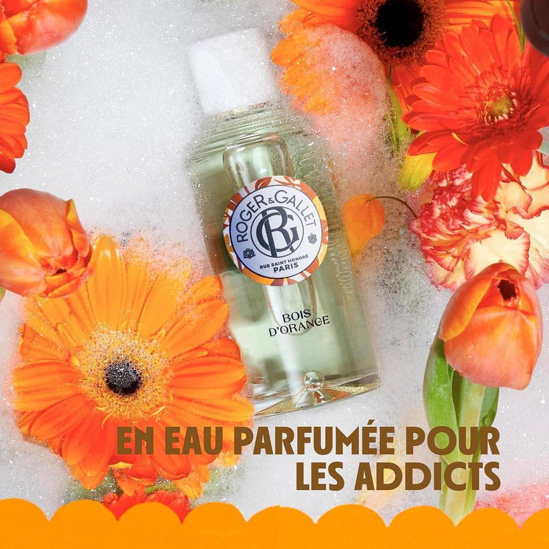 Jabón perfumado Roger & Gallet, limpieza suave y fragancia cítrica, 99% ingredientes naturales, paquete de 3