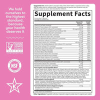 Suplemento multivitamínico vegetariano para mujeres mayores de 50 años con probióticos de Garden of Life
