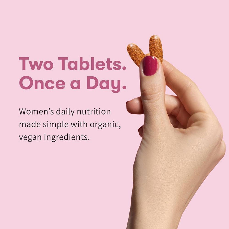 Garden of Life Multivitaminas para Mujeres Mayores de 40, Apoyo a la Salud Hormonal y del Seno, Orgánicas y Veganas