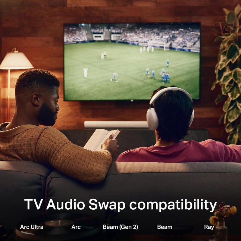 Auriculares Sonos Ace Inalámbricos Supraaurales Con Cancelación De Ruido Dolby Atmos Negro