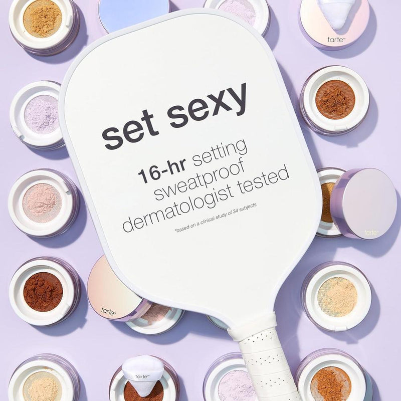 Tarte Corrector Cremoso Shape Tape y Polvo Ajuste Sin Arrugas para Acabado Impecable