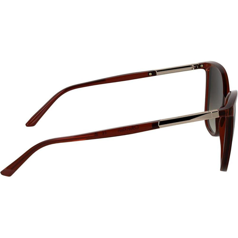 Calvin Klein Gafas de Sol Mujer Modelo CK25504S con Detalles Metálicos y Lentes Degradadas