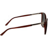 Calvin Klein Gafas de Sol Mujer Modelo CK25504S con Detalles Metálicos y Lentes Degradadas