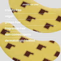 Limited Edition Peptide Eye Prep Depuffing Eye Patches