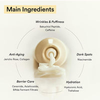 Abib Crema de Ojos con Colágeno y Rosa de Jericó, Reduce Ojeras, Hinchazón y Líneas Finas