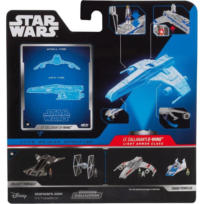 Star Wars Micro Galaxy Squadron Lt. Callahan's E-wing Bundle con Accesorios (exclusivo de Amazon)