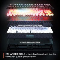 Teclado gaming SteelSeries Apex Pro Mini con interruptores ajustables OmniPoint 3.0, rapid trigger y modo de protección