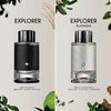 MONTBLANC Explorer Eau de Parfum con fragancia duradera de notas de salvia, sándalo y pachulí, estilo amaderado y aromático