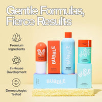 Set de Regalo Esenciales de Cuidado de la Piel - Gel Limpiador, Sérum de Vitamina C, Crema para Ojos, Crema Acuosa e Hidratante - Tamaño Viaje