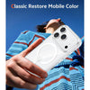 Funda magnética transparente FNTCASE para iPhone 17 Pro Max, resistente a caídas y no se amarillea, con pantalla protectora