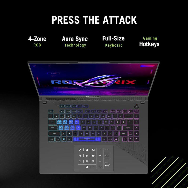 Asus ROG Laptop Gamer Strix G16 G614FP-DS96 16" 32GB 1TB Ryzen 9 RTX 5070