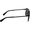 Gafas de sol Calvin Klein estilo aviador con marco metálico, doble puente y lentes tonificadas en modelo XL para hombres