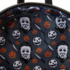 Loungefly Halloween Michael Myers Mini Mochila con detalles de diseño único y cuero vegano