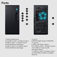 Dell Alienware Aurora ACT1250 Gaming Desktop Intel 20-core Ultra 7 265F 64GB RAM 2TB SSD GeForce RTX 5070 Ti AI Win11Pro