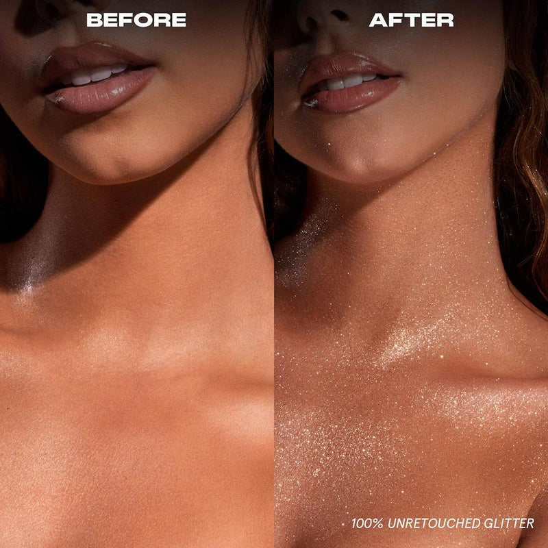 On 'Til Dawn Spray Fijador con Glitter Resistente al Agua - Brown Sugar