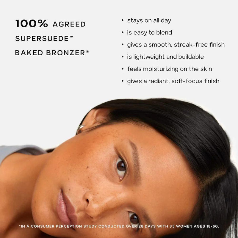 SuperSuede™ Radiant Talc-Free Baked Powder Bronzer