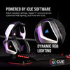 Auriculares Corsair VOID RGB ELITE Inalámbricos - Sonido 7.1, Micrófono Omnidireccional y Compatibilidad iCUE para PC, Mac, PS5, PS4