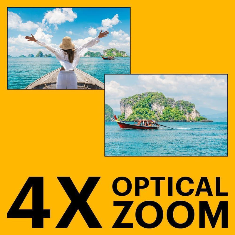 KODAK PIXPRO WPZ2: Cámara digital resistente, impermeable, a prueba de golpes y polvo con WiFi, 16 MP, video Full HD