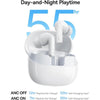 Baseus Bass BP1 Pro Auriculares Inalámbricos Blancos Luna Con Cancelación De Ruido Adaptativa