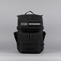 Mochila Táctica 35L WOLFpak en Color Negro con Resistencia al Agua y Personalización con Parches, Ideal para Viajes y Uso Diario