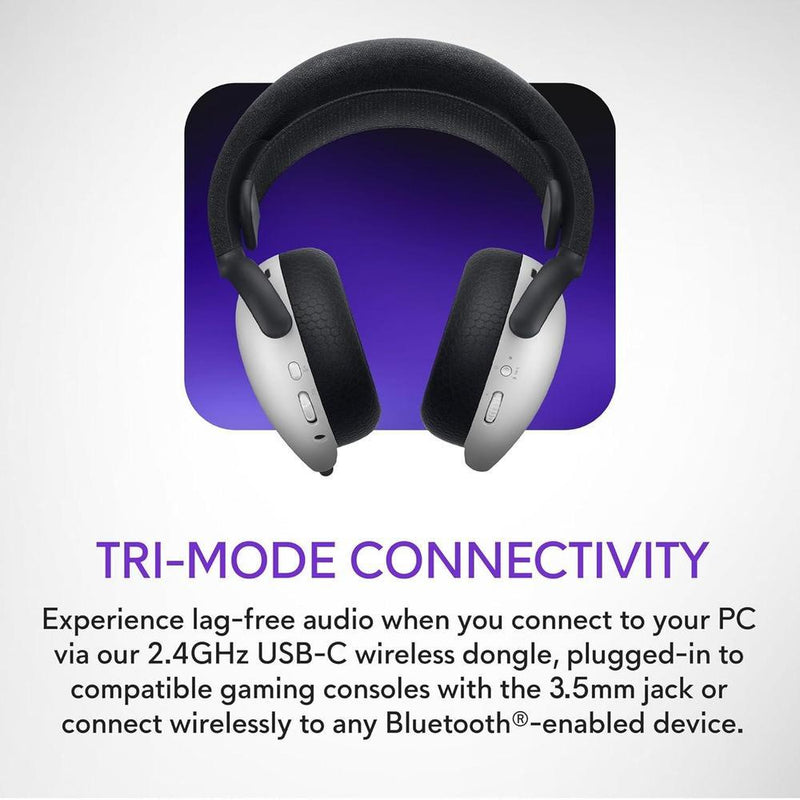 Auriculares Alienware AW725H Inalámbricos Para Juegos Con Bluetooth 5.3 Y Dolby Atmos