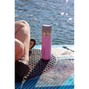 Botella de agua Stanley Quick Flip GO con tapa de botón, a prueba de fugas, acero inoxidable aislado, sin BPA, color niebla