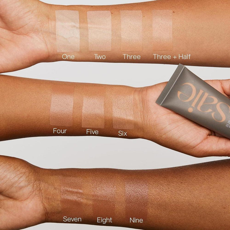 Saie Slip Tint Hidratante con Color SPF 35 - Cobertura Ligera 40ml