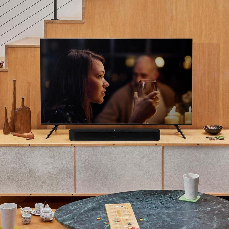 Sonos Beam Gen 2, barra de sonido con tecnología Dolby Atmos, control remoto y por voz, conexión WiFi