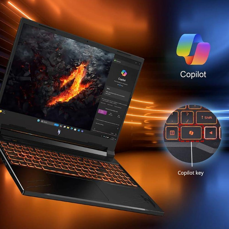Acer Nitro V Laptop Gaming | Ryzen 7 8845HS | RTX 4060 GPU | 16" IPS 165Hz Display | 16GB DDR5 | 1TB SSD | Wi-Fi