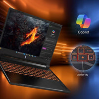 Acer Nitro V Laptop Gaming | Ryzen 7 8845HS | RTX 4060 GPU | 16" IPS 165Hz Display | 16GB DDR5 | 1TB SSD | Wi-Fi