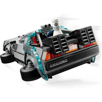LEGO Speed Champions Time Machine de Regreso al Futuro, juguete de construcción con 2 modos de construcción y minifiguras