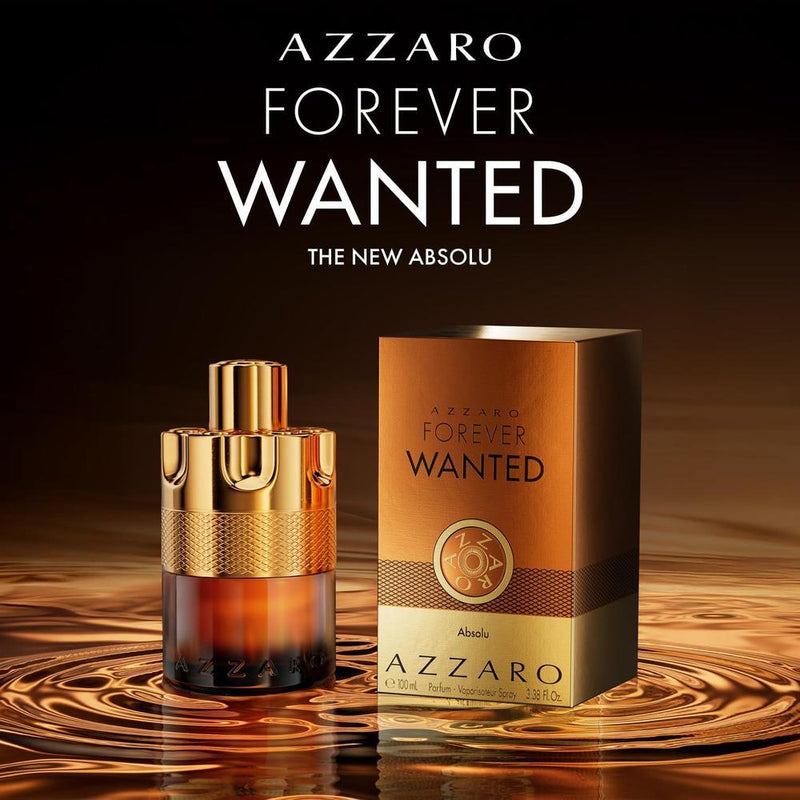Azzaro Forever Wanted Absolu - Colonia masculina con esencia de incienso, whisky y vainilla, perfume de lujo