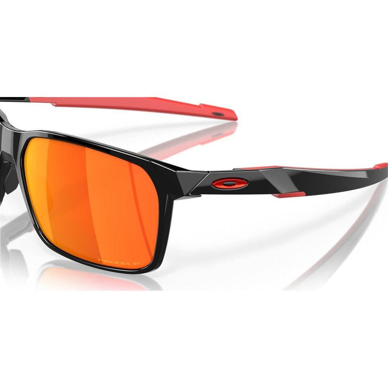 Gafas de sol Oakley Oo9460 Portal X para hombre, protección UV, lentes polarizados PRIZM RUBY, funda y paño incluidos