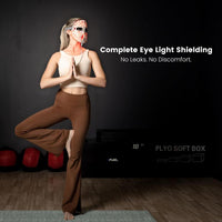 Máscara LED de belleza con terapia de luz roja e infrarroja para arrugas, luz azul para acné y tecnología de longitud de onda múltiple