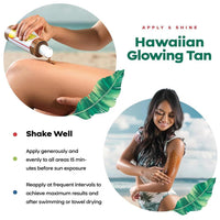 Acelerador de Bronceado Hawaiano Natural con Vitaminas y Antioxidantes 118ml