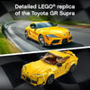 LEGO Speed Champions Toyota GR Supra Juego de coche deportivo coleccionable con minifigura de piloto de carreras