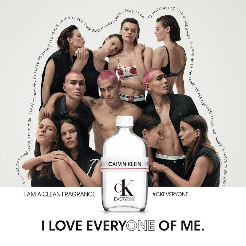 Calvin Klein CK Everyone Eau de Toilette cítrica unisex con notas de naranja, jengibre y madera de cedro