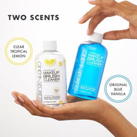 Limpiador profesional de brochas de maquillaje Cinema Secrets, fórmula rápida y sin enjuague, elimina maquillaje resistente