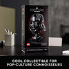 LEGO Star Wars Juego de Construcción de Casco de Darth Vader, Modelo para Adultos, Decoración Coleccionable