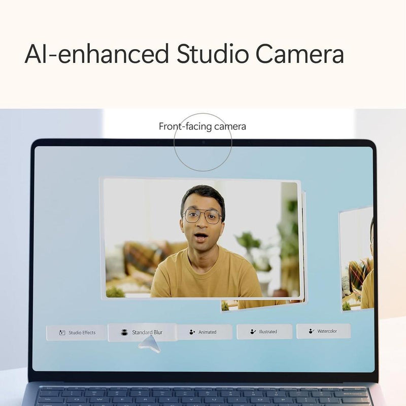 Microsoft Surface Laptop 2024, Windows 11 Copilot+, Pantalla Táctil 13.8", Snapdragon X Plus, 16GB RAM, 512GB SSD, Zafiro