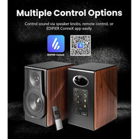 Edifier S3000MKII Altavoces audiófilos de alta resolución, 256 W RMS, aptX HD Bluetooth, inalámbrico, agudos planares