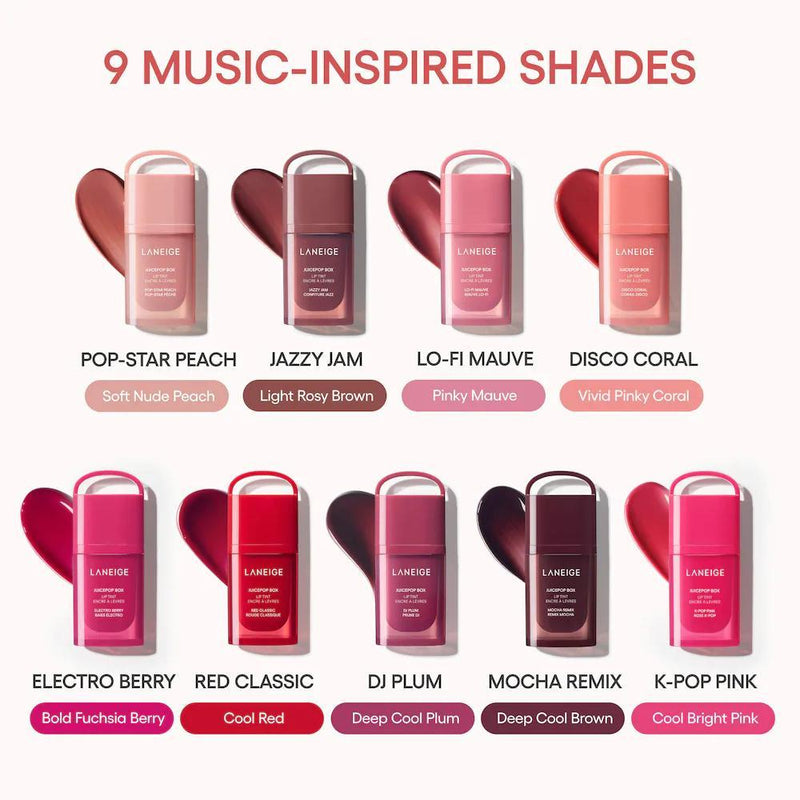 JuicePop Box Aceite Labial con Tinte Hidratante 12HR