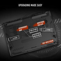 Asus Tuf Gaming A15 Laptop Para Juegos, Fhd 15.6", Ryzen 5, 8gb Ram, Ssd 512gb, Wifi 6, Windows 11, Grafito Negro