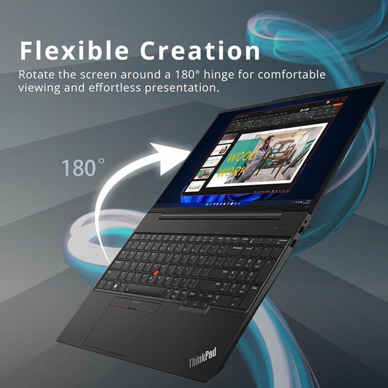 Lenovo ThinkPad E16 G2 Laptop, Intel 16-Core Ultra 7, 64GB RAM, 2TB SSD, LED Keyboard, WiFi 6E
