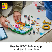 LEGO Lionel Messi, Set de Construcción para Niños y Niñas, Edad 10+, Regalo Coleccionable de Fútbol con Placa Decorativa