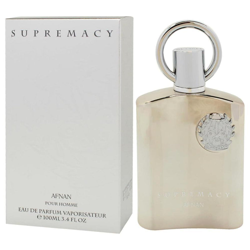 Afnan Supremacy Silver Pour Homme for Men Eau de Parfum Spray