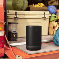 Sonos Move 2 Altavoz Bluetooth portátil inalámbrico negro con sonido estéreo de alta fidelidad