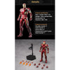 Figura de acción Ironman MK46 con accesorios y pintura coleccionable, 18 cm