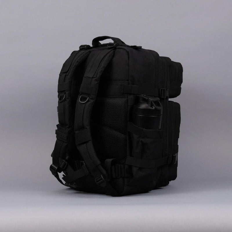 Mochila Táctica WOLFpak 45L Edición Nightshade, resistente al agua, ideal para camping, senderismo y gimnasio, personalizable con parches